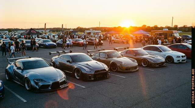 樱花动漫跑车视频 - 改装车聚会视频